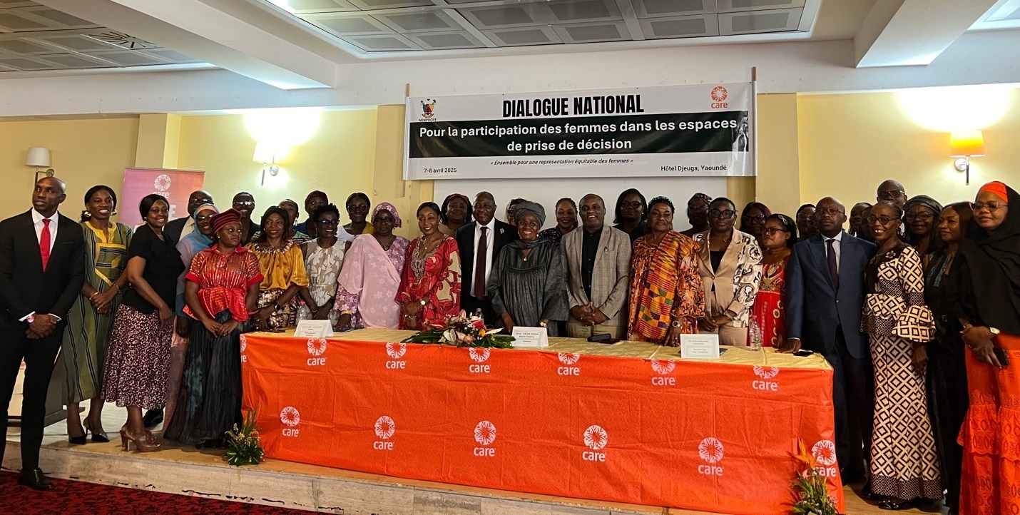 At national dialogue in Yaounde: CARE Cameroon drums collective action ...