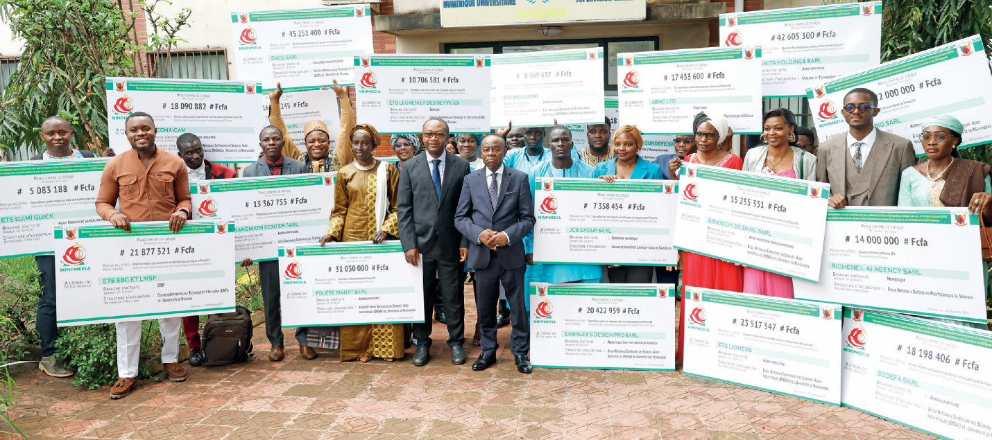 Youth entrepreneurship: Gov’t shares 420 million FCFA cash support to...